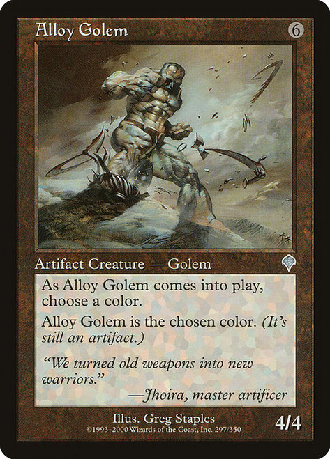 Alloy Golem (INV) (Foil) (#297)