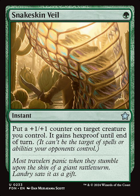 Snakeskin Veil (FDN) (Foil) (#233)
