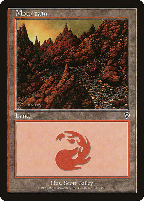 Mountain (INV) (Foil) (#346)