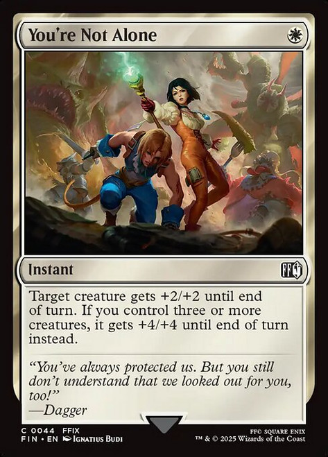 You're Not Alone (FIN) (Foil) (#44)