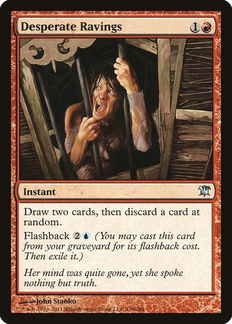 Desperate Ravings (ISD) (Foil) (#139)
