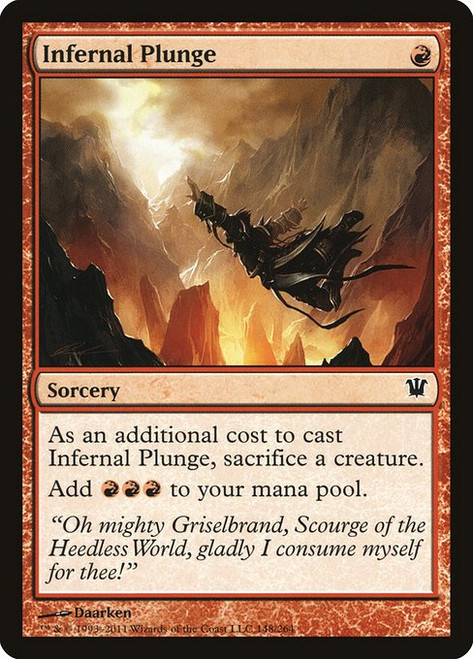 Infernal Plunge (ISD) (Foil) (#148)