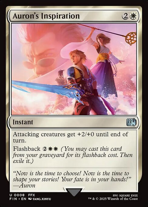 Auron's Inspiration (FIN) (Foil) (#8)