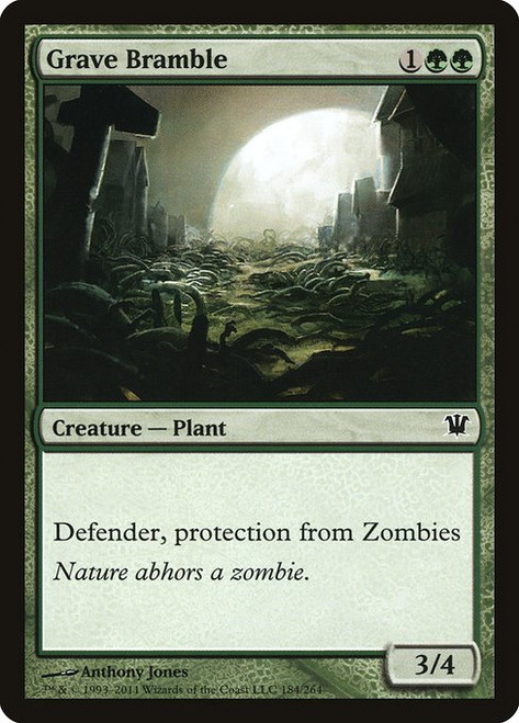 Grave Bramble (ISD) (Foil) (#184)