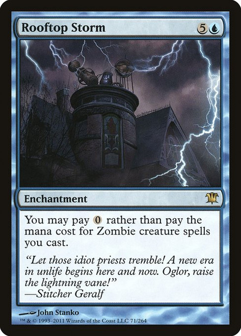 Rooftop Storm (ISD) (Foil) (#71)