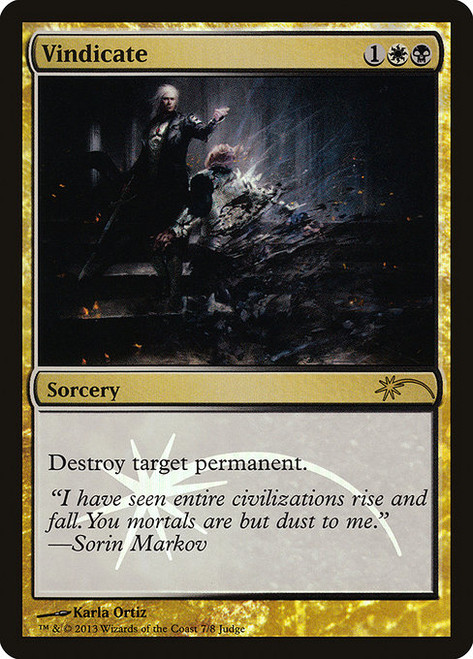 Vindicate (J13) (Foil) (#7)