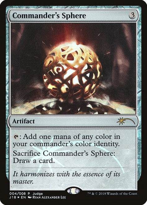 Commander's Sphere (J18) (Foil) (#4)