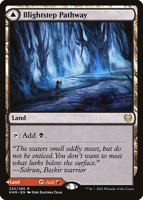Blightstep Pathway // Searstep Pathway (KHM) (Foil) (#252)