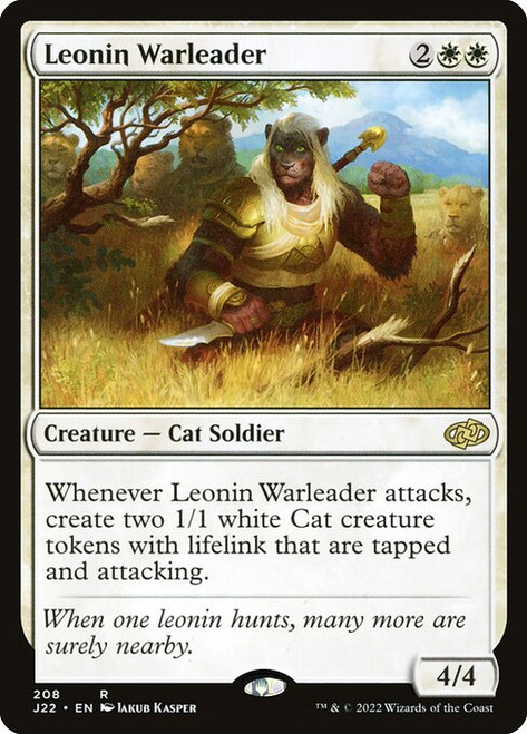 Leonin Warleader (J22) (#208)