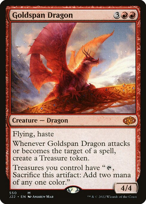 Goldspan Dragon (J22) (#550)