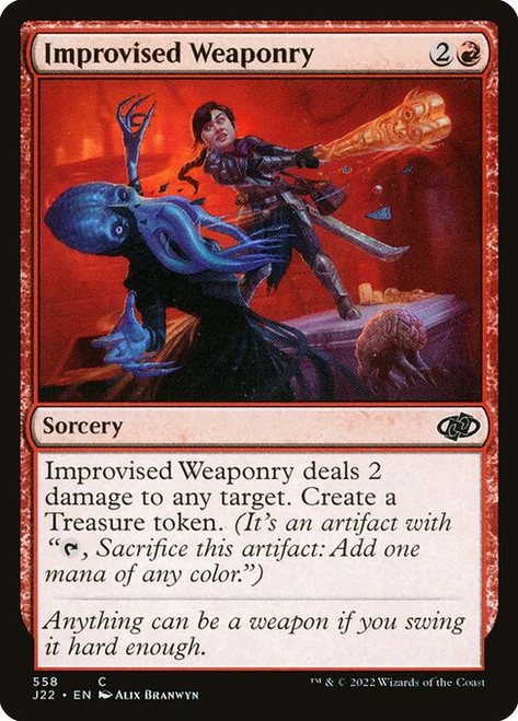 Improvised Weaponry (J22) (#558)