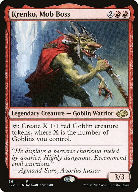 Krenko, Mob Boss (J22) (#564)