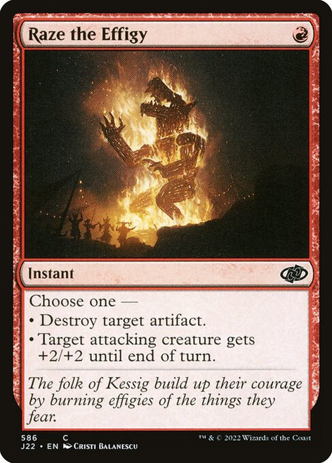 Raze the Effigy (J22) (#586)