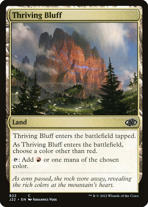 Thriving Bluff (J22) (#822)