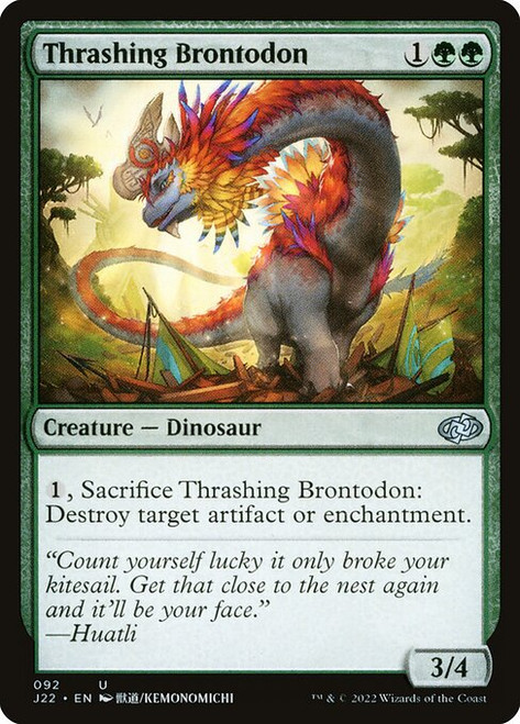 Thrashing Brontodon (J22) (#92)