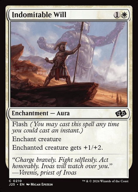 Indomitable Will (J25) (#210)