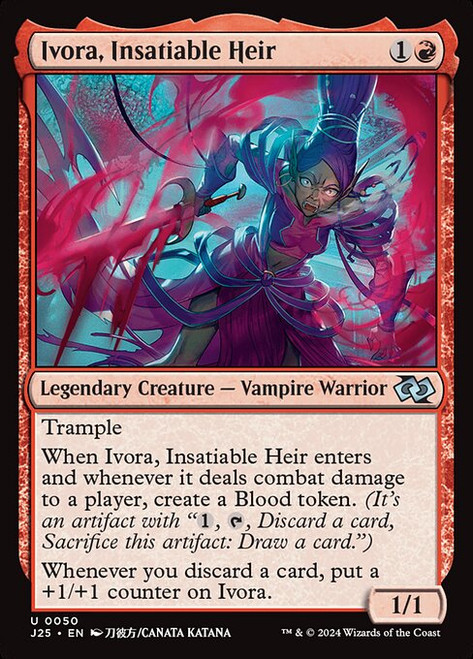Ivora, Insatiable Heir (J25) (#50)
