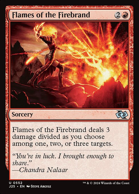 Flames of the Firebrand (J25) (#552)