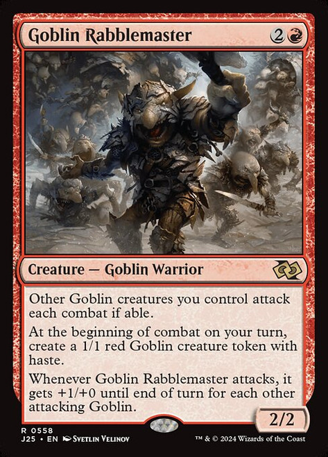 Goblin Rabblemaster (J25) (#558)