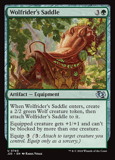 Wolfrider's Saddle (J25) (#740)