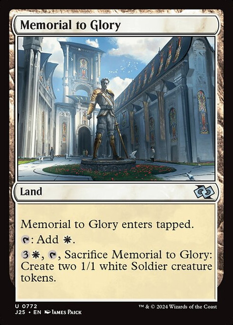 Memorial to Glory (J25) (#772)