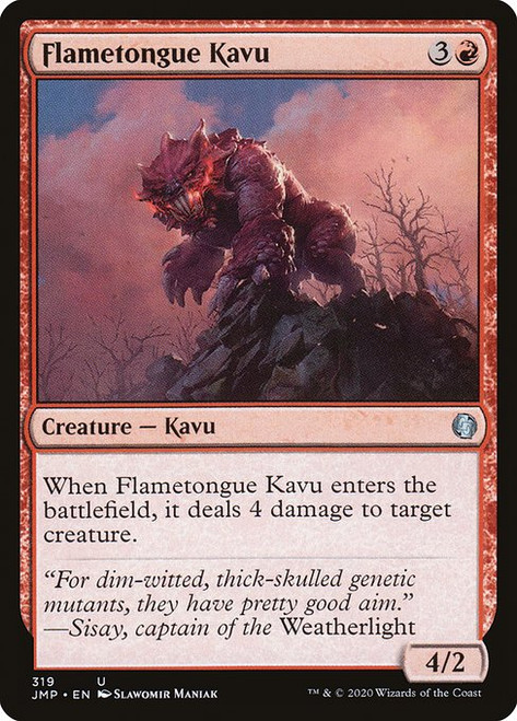 Flametongue Kavu (JMP) (#319)