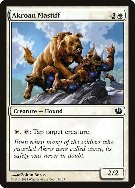 Akroan Mastiff (JOU) (Foil) (#3)