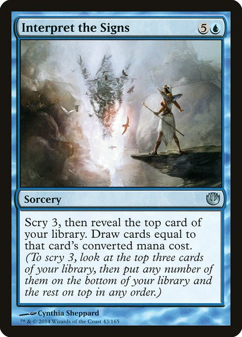 Interpret the Signs (JOU) (Foil) (#43)