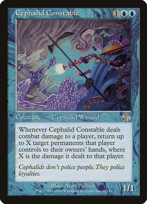 Cephalid Constable (JUD) (Foil) (#35)