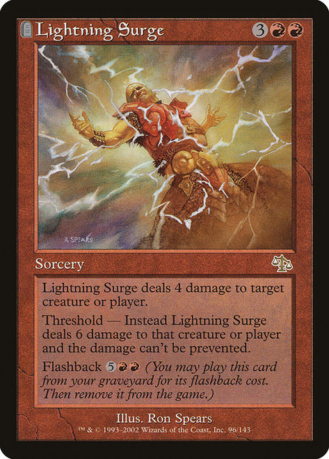 Lightning Surge (JUD) (Foil) (#96)