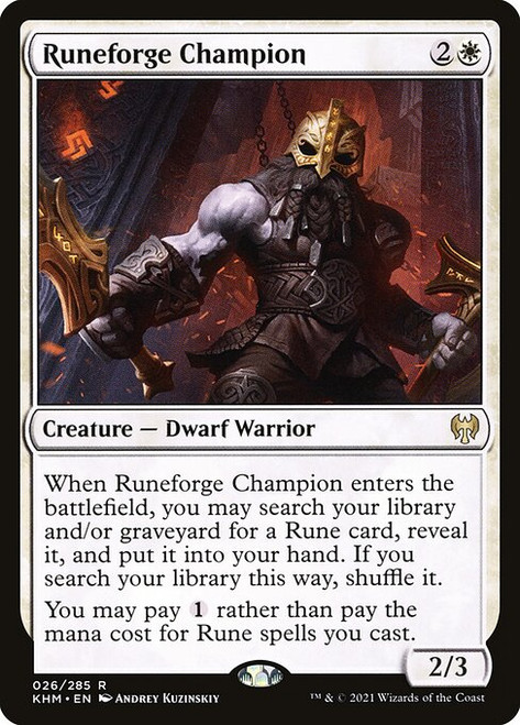 Runeforge Champion (KHM) (#26)