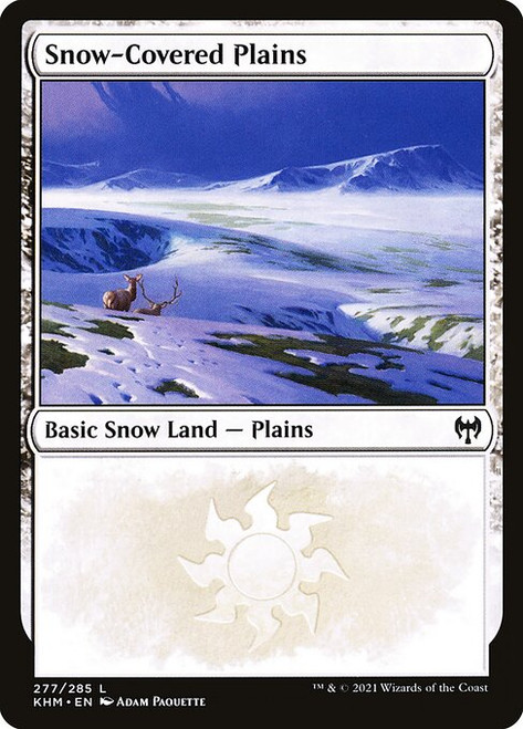 Snow-Covered Plains (KHM) (Foil) (#277)