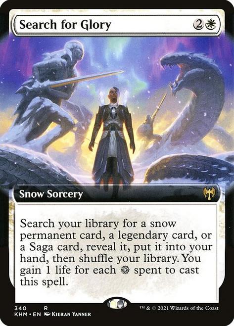Search for Glory (KHM) (Foil) (Extended Art) (#340)