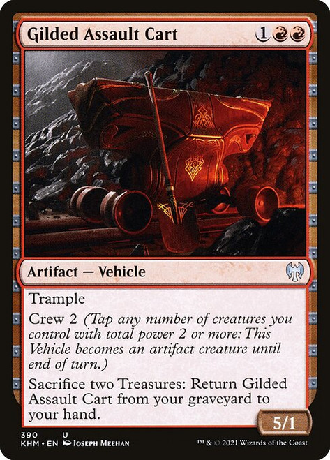 Gilded Assault Cart (KHM) (Foil) (#390)