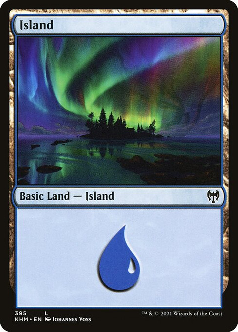 Island (KHM) (Foil) (#395)
