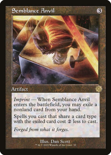 Semblance Anvil (BRR) (Foil) (#52) Semblance Anvil (BRR) (Foil) (#52)