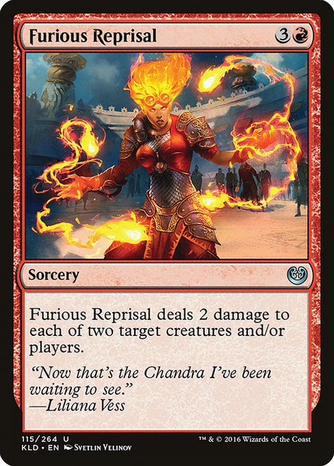 Furious Reprisal (KLD) (Foil) (#115)