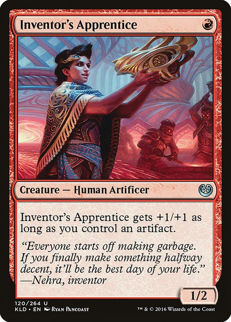 Inventor's Apprentice (KLD) (Foil) (#120)