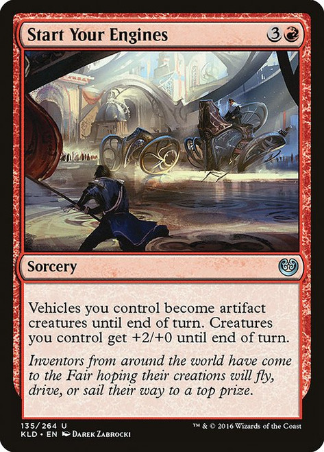 Start Your Engines (KLD) (Foil) (#135)