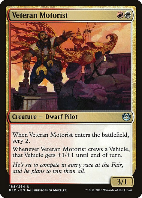 Veteran Motorist (KLD) (#188)