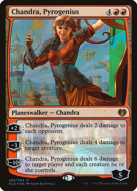 Chandra, Pyrogenius (KLD) (Foil) (#265)