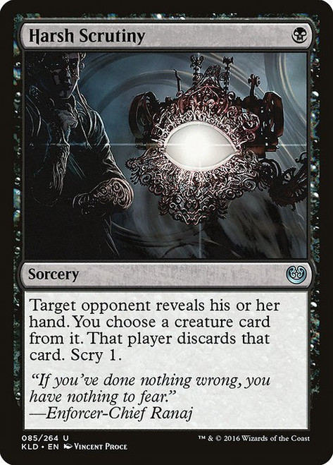 Harsh Scrutiny (KLD) (Foil) (#85)