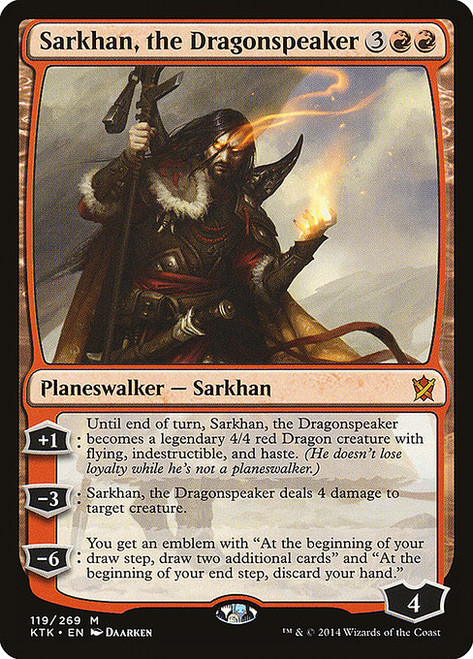 Sarkhan, the Dragonspeaker (KTK) (#119)