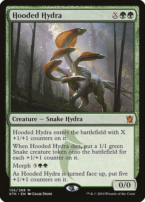 Hooded Hydra (KTK) (Foil) (#136)