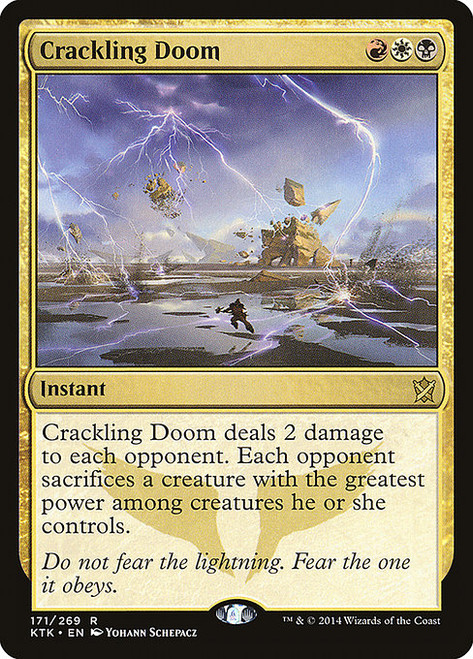 Crackling Doom (KTK) (Foil) (#171)