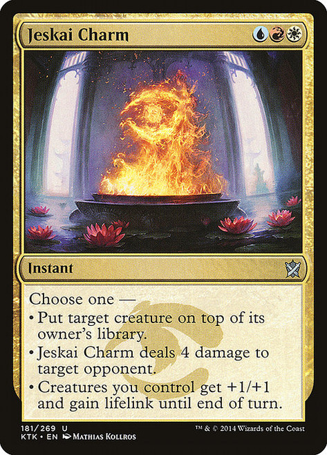 Jeskai Charm (KTK) (Foil) (#181)