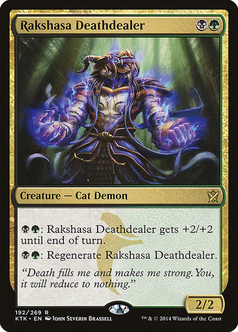 Rakshasa Deathdealer (KTK) (Foil) (#192)