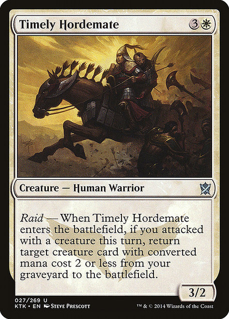 Timely Hordemate (KTK) (Foil) (#27)