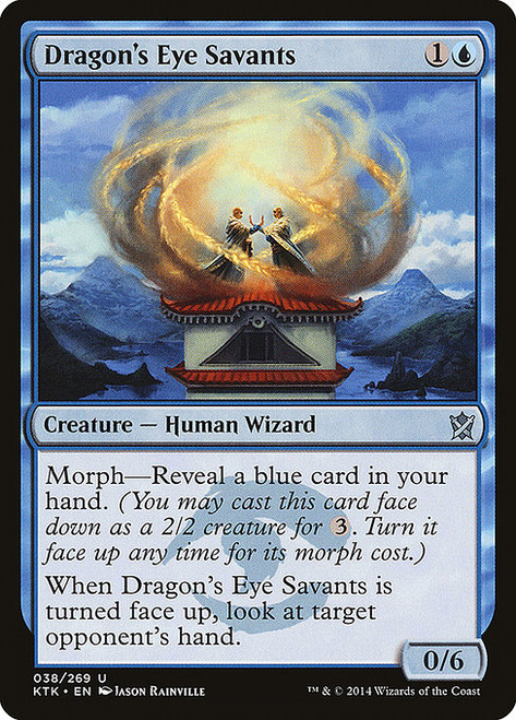 Dragon's Eye Savants (KTK) (Foil) (#38)