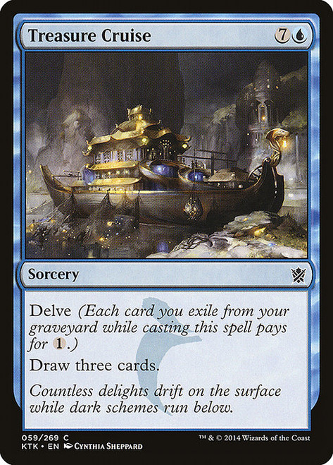 Treasure Cruise (KTK) (Foil) (#59)